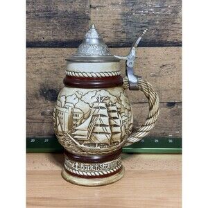 1977 Avon Beer Stein Handcrafted Exclusive Made in Brazil Excellent Collectible